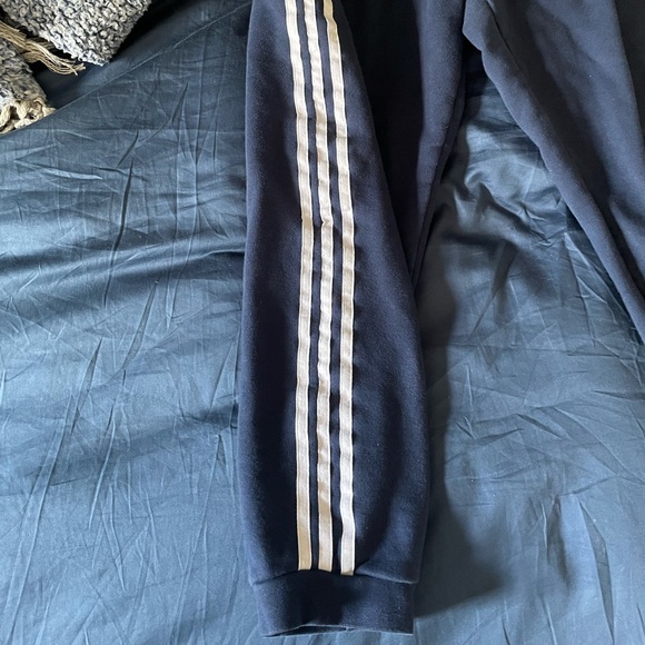 Adidas Navy Blue Track Pants - Picture 5 of 11